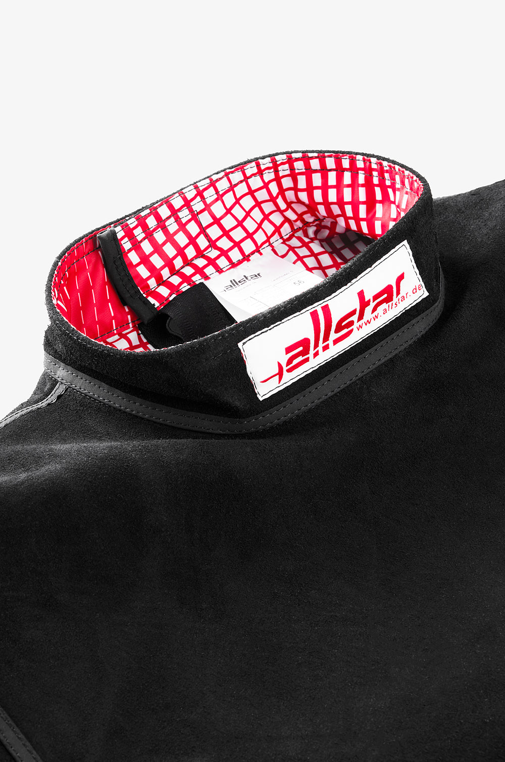 Plastron cuir manches longues homme